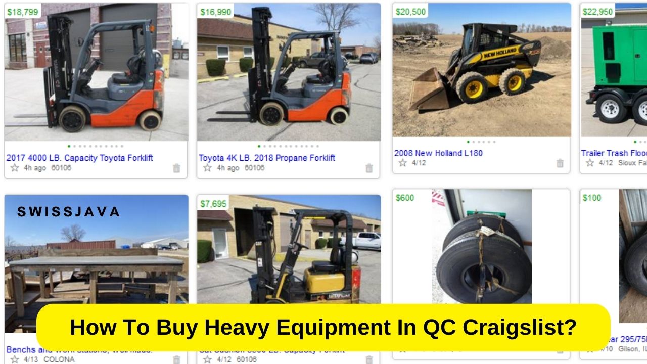 QC Craigslist Heavy Equipment